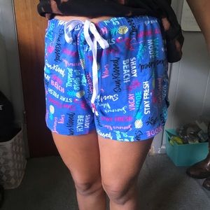 pajama shorts